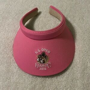 U.S. Open Women’s Pink Plain Clip Visor